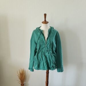 J. Crew 1/2 Zip Cotton Pullover Jacket